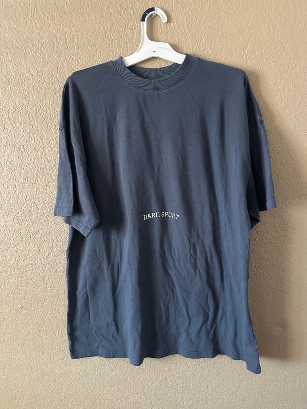 Darc Sport Short Sleeve Crewneck T-Shirt in Slate Blue